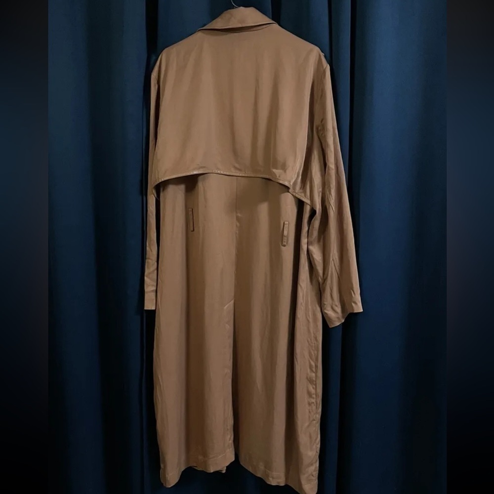 Badgley Mischka Angelina Trench Coat Cedar - Picture 4 of 5